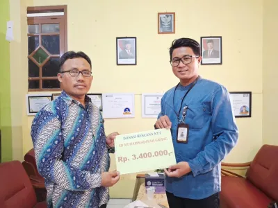 Donasi Korban Bencana di NTT